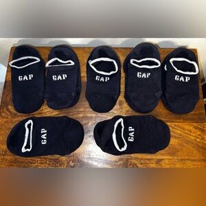 GAP Women's Athletic No Show Socks - 7 Pairs Size Small/Medium